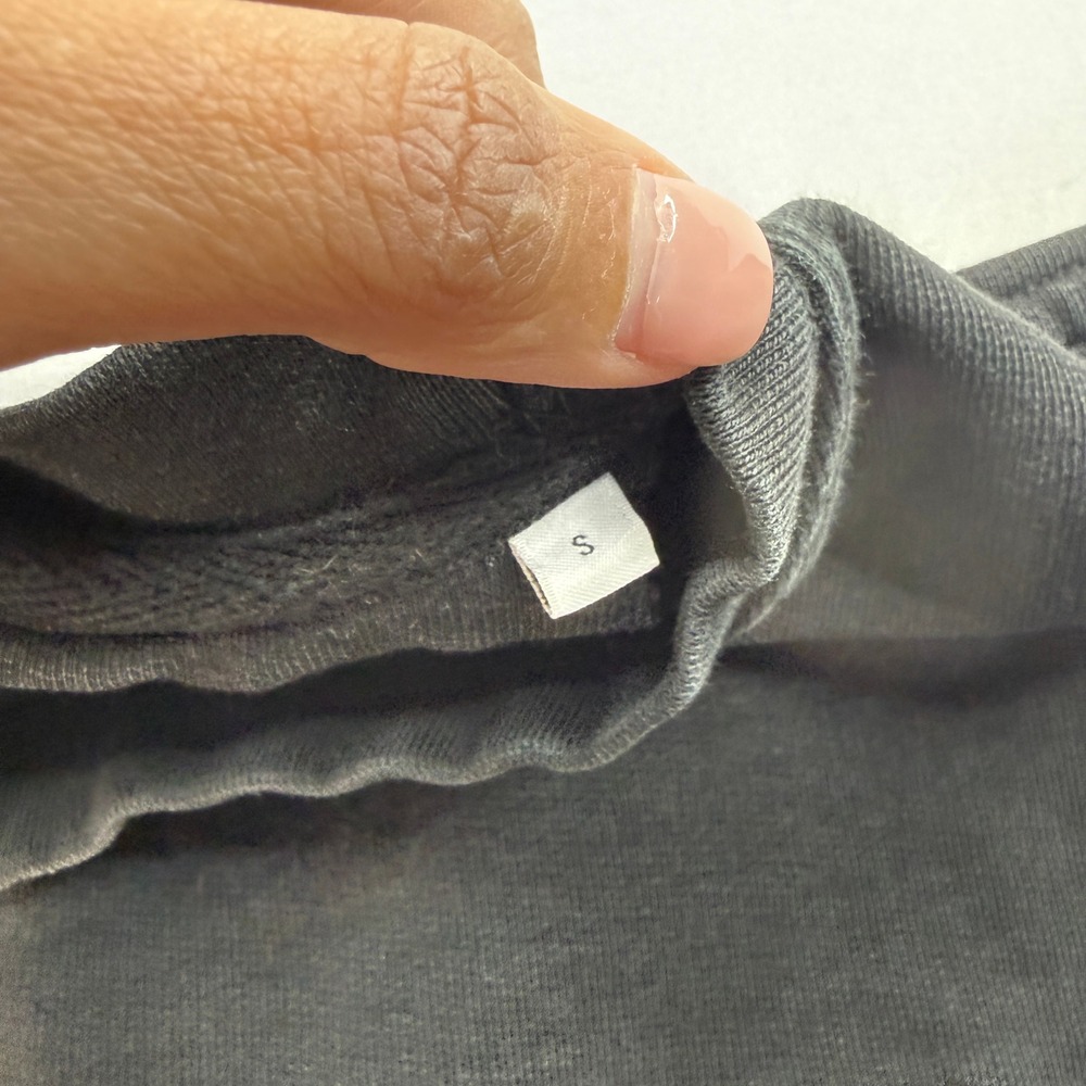 Saturdays New York City Mens Small Black Crewneck Sweatshirt Embroidered Logo - Picture 3 of 7